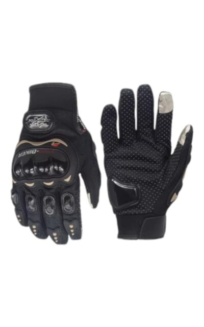 GUANTES MOTOCICLETA PROBIKER NEGRO