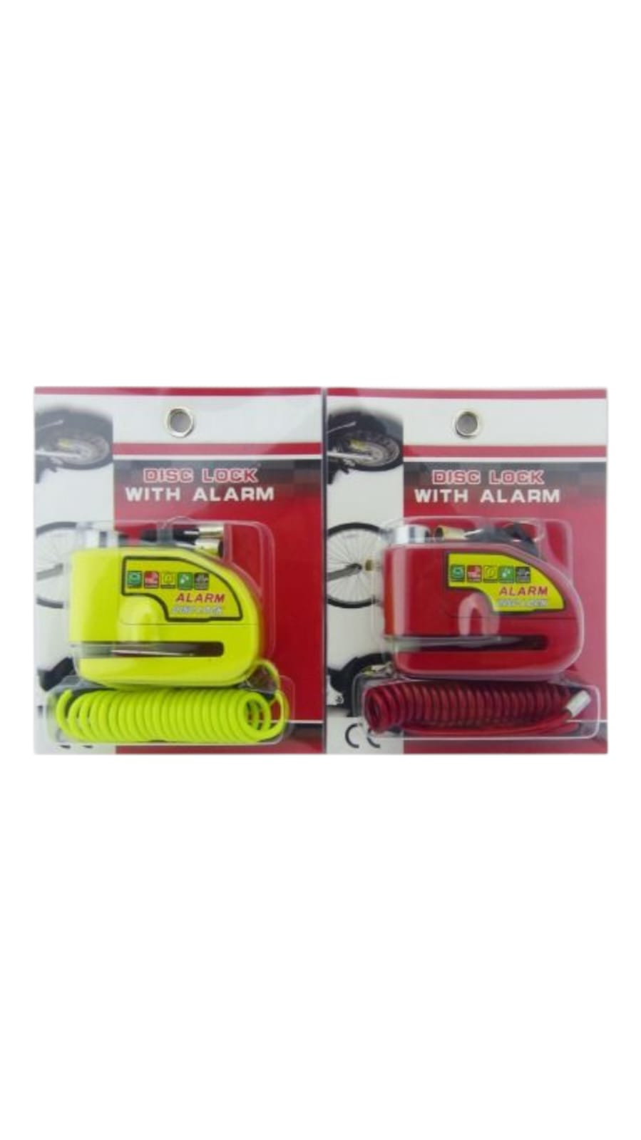 CANDADO DISCO FRENO CON ALARMA