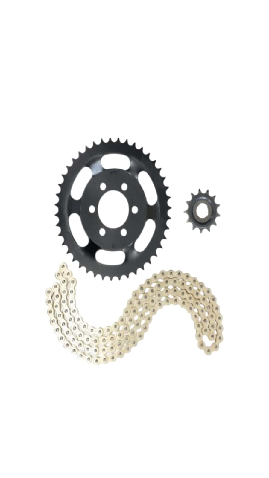 KIT ARRASTRE TNT 250 ORING CADENA DORADA