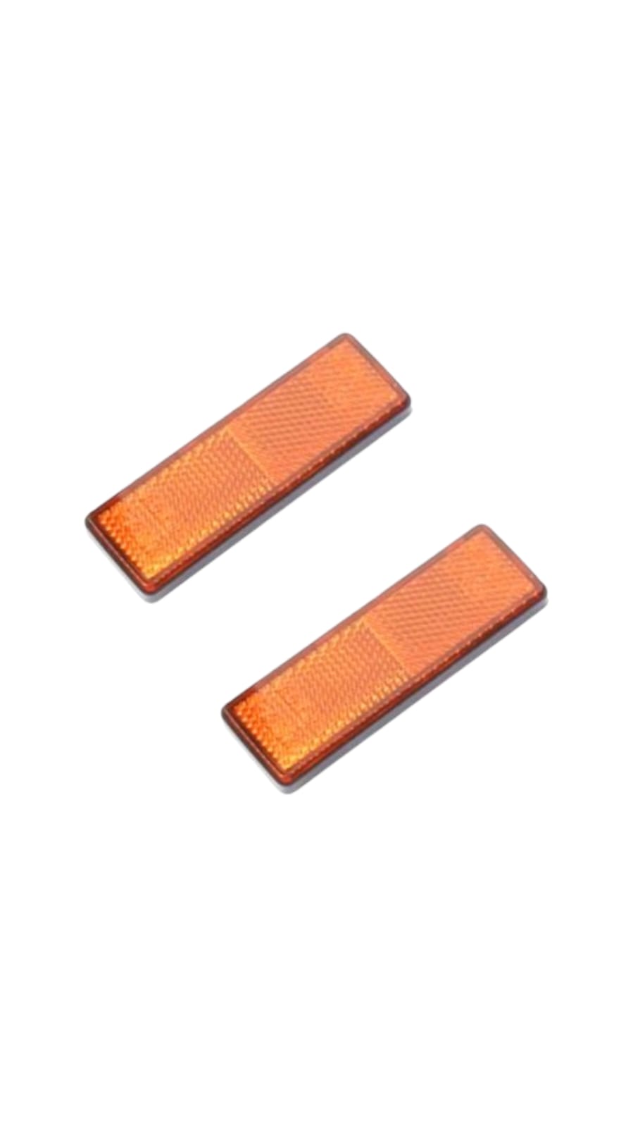 PAR REFLECTANTE RECTANGULAR AMARRILLO