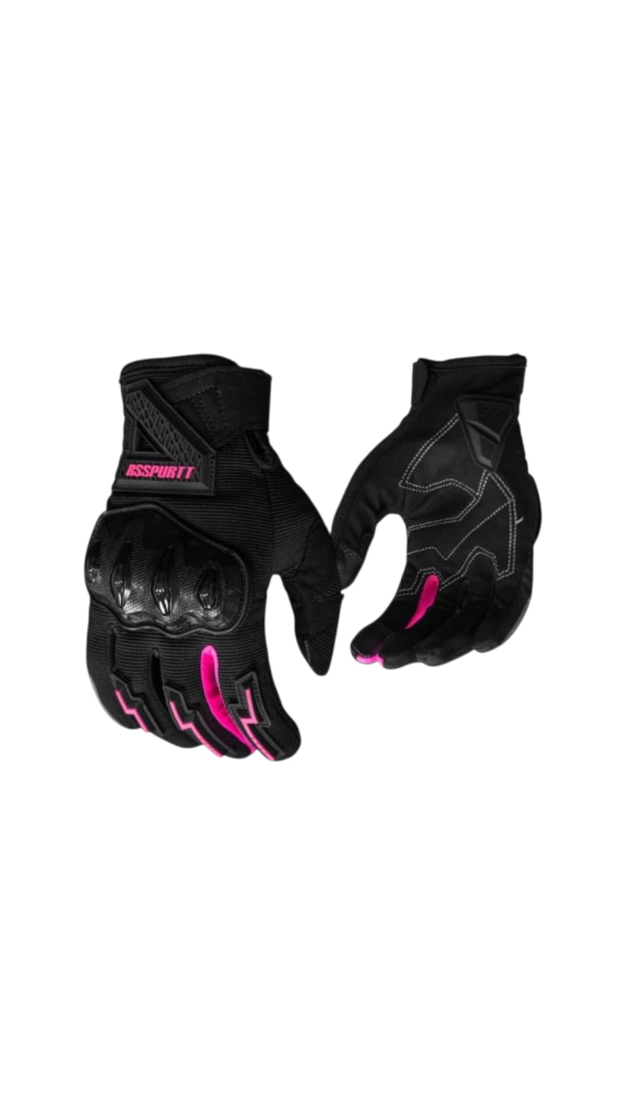 GUANTES RS SPURTT NEGRO/ROSA