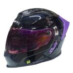 CASCO SHAFT INTEGRAL NEGRO/MORADO