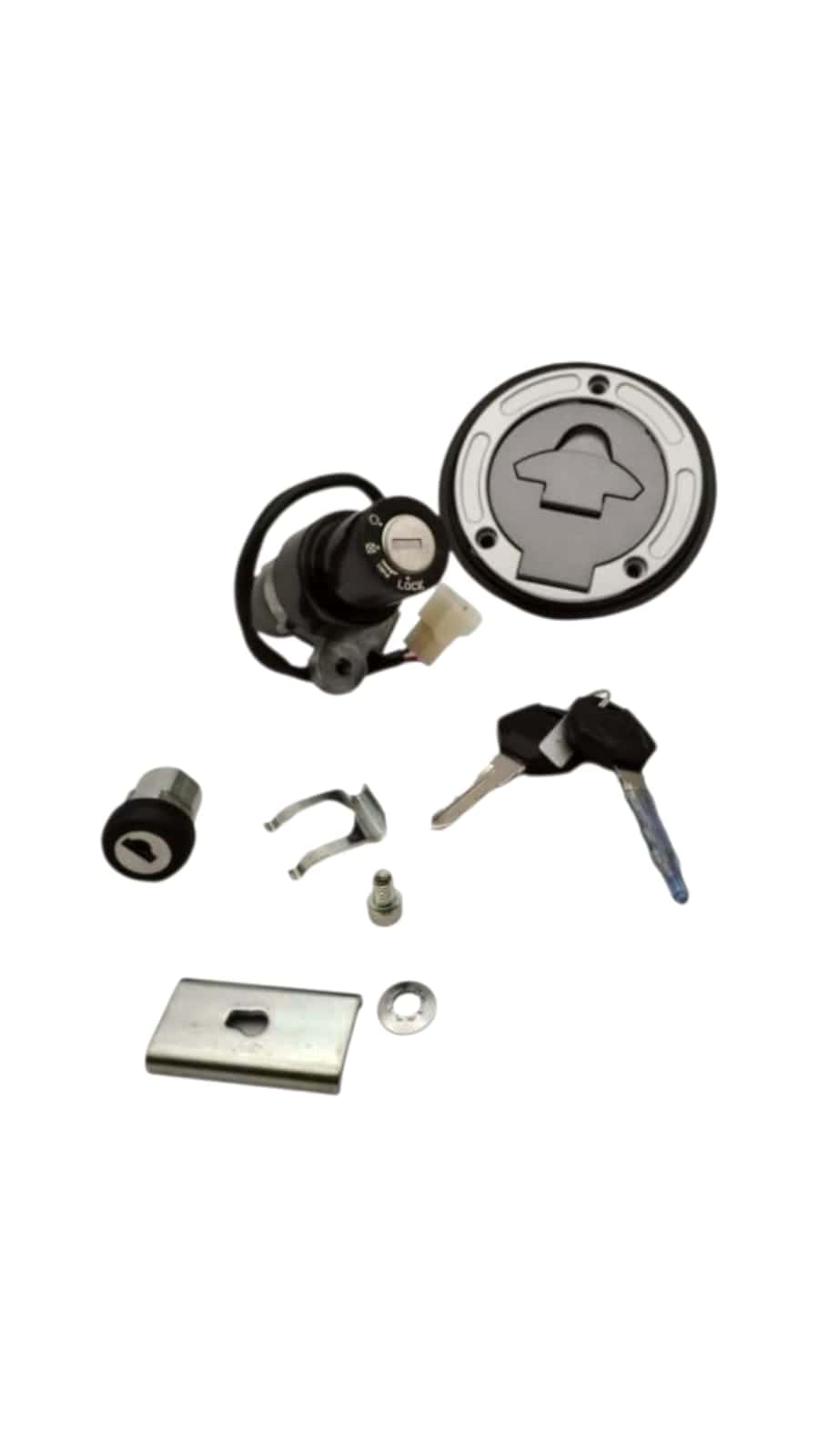 KIT CHAPA ENCENDIDO CON TAPA YAMAHA R15 V3