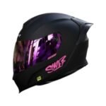 CASCO MOTO INTEGRAL SHAFT NEGRO/ROSA