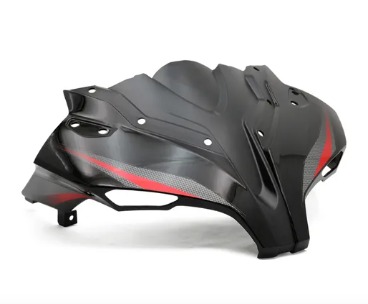 MASCARA DELANTERA PULSAR RS200 NEGRO