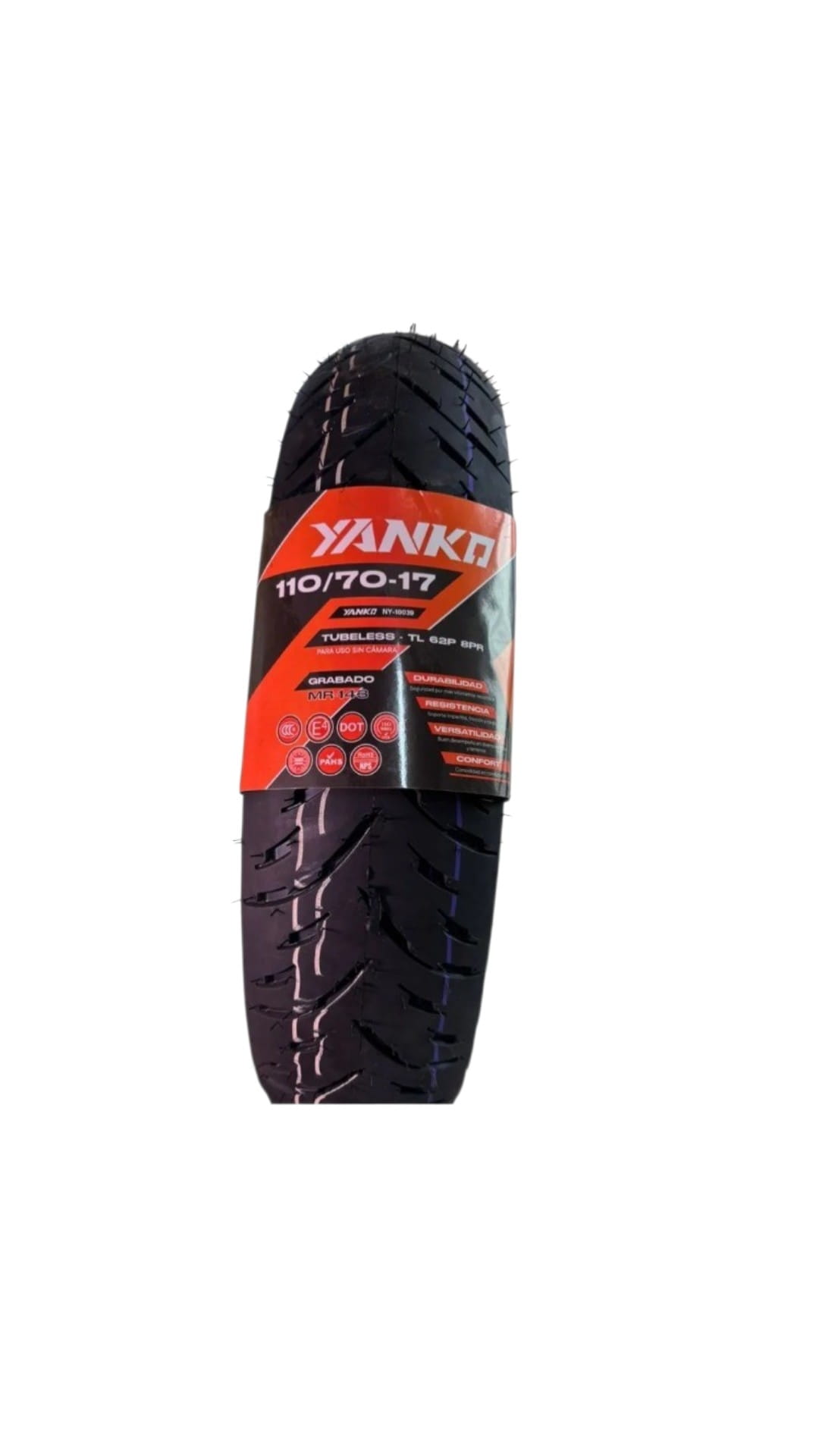 NEUMATICO YANKO CALLE 8PR 110/70-17