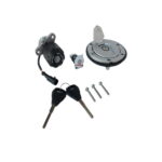 KIT CHAPA ENCENDIDO CON TAPA TVS RTR160 / RTR200