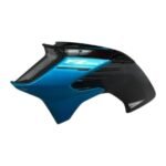 CUBRE ESTANQUE RH YAMAHA FZ250 TURQUESA/NEGRO