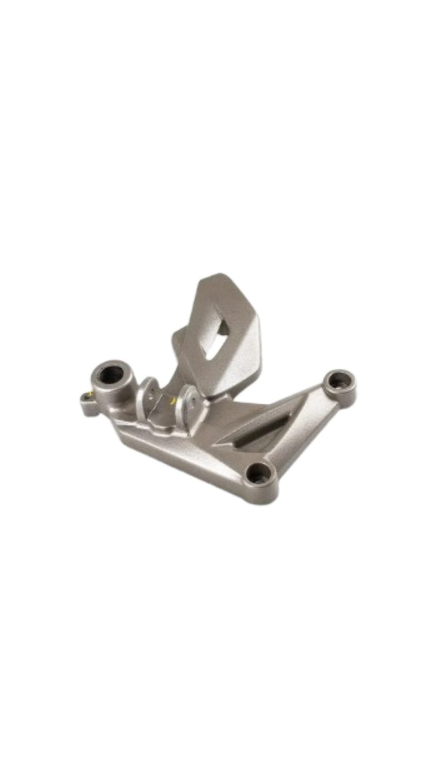 ESTRIBO DELANTERO RH BAJAJ NS200 FI - NS160 GRIS CLARO